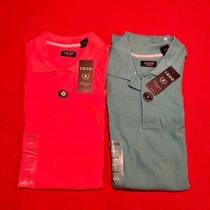 Izod polo shirts 2 pcs bundle / lot, size medium